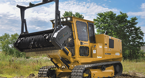 All Rayco Mulchers can be equipped with a Denis Cimaf Mulching Head
