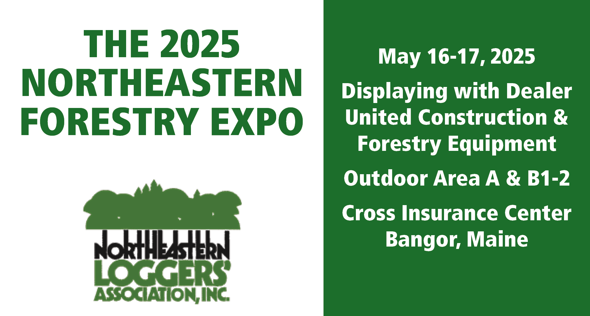 Join Us for the Northeastern Forestry Expo with United Construction and Forestry